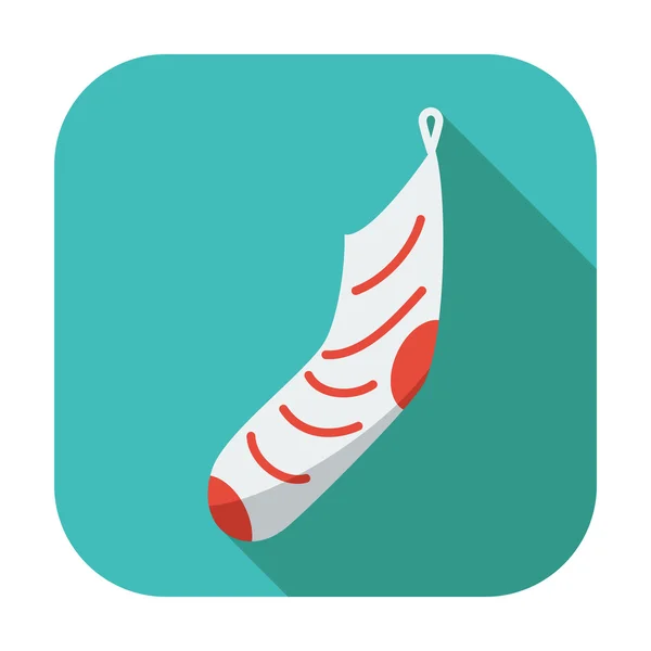 Christmas Sock — Stock Vector