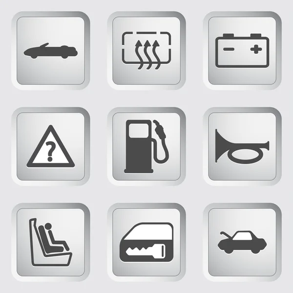 Dashboard iconen set 2 — Stockvector