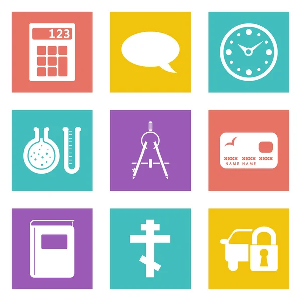 Icons for Web Design set 15 — Stock Vector