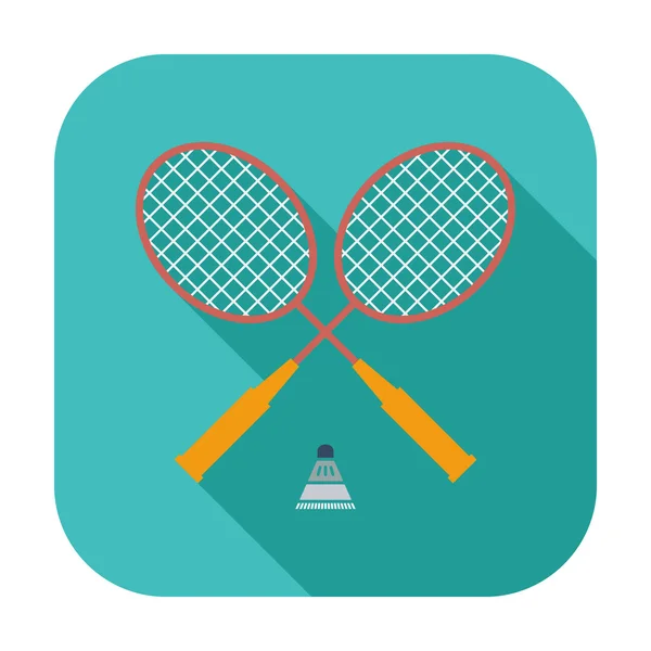 Badminton — Stockový vektor