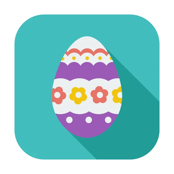 Easter Egg single icon. — Stock Vector