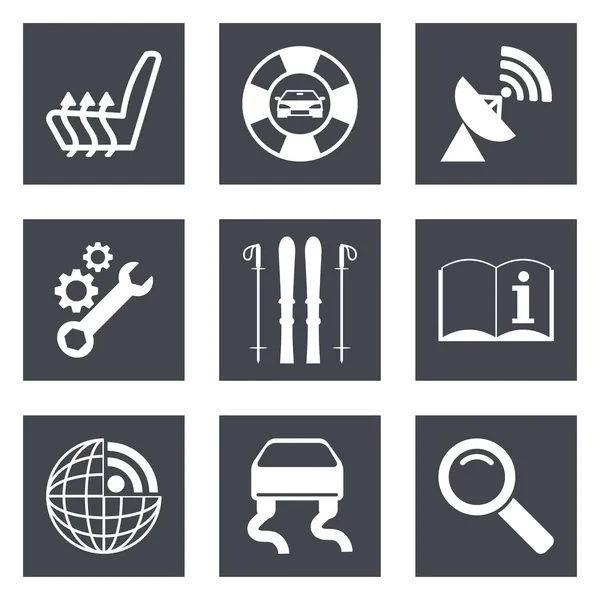 Icons for Web Design set 39 — Stock Vector