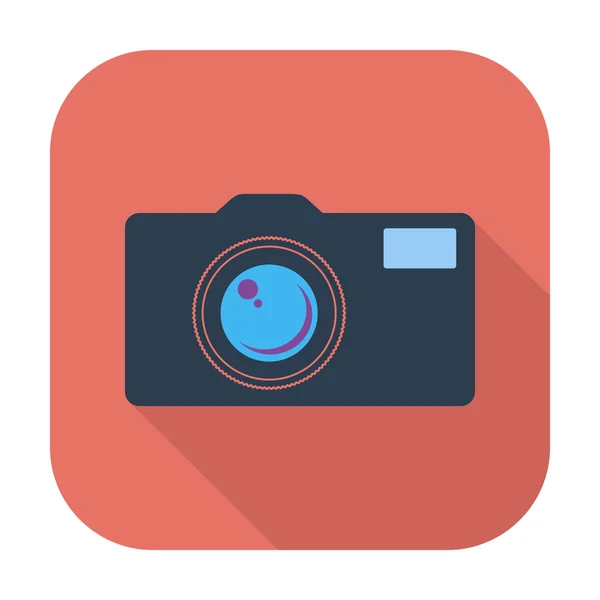 Icon vintage camera. — Stock Vector