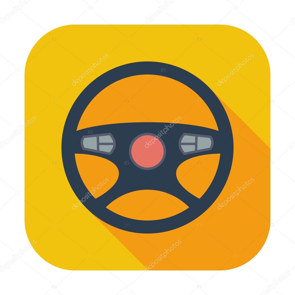 Car Steering Wheel icon.