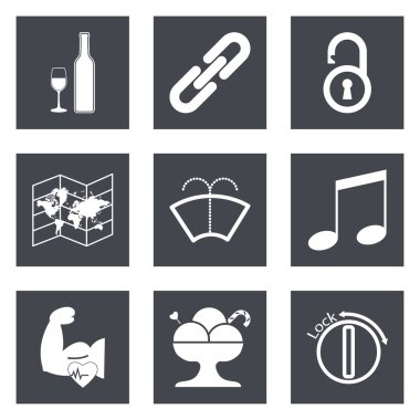 web tasarımı için simgeler 48 ayarla