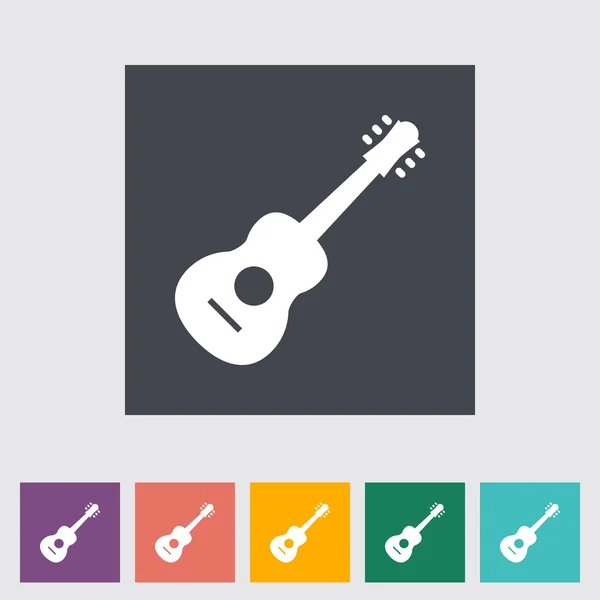 Guitar icon — Stock Vector