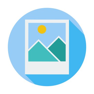 Fotoğraf tek simge.