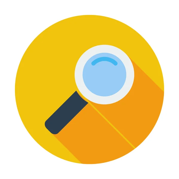 Search single flat icon. — Stock Vector