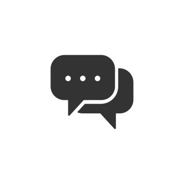 Sohbet Mesajı İlgili Kabartma Simgesi