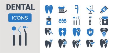 Diş Icons set