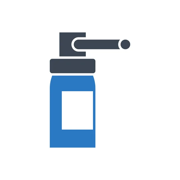 Bottle of Spray Vector Icon — Stock Vector