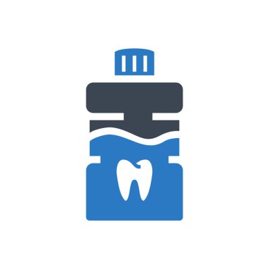 Ağız Durula Kabartma Simgesi