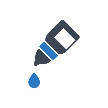 Göz Damlaları Vektör Simgesi