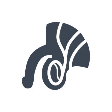 Erkek Üreme Sistemi Vektör Kabartma Simgeleri