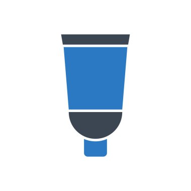 Krem tüp vektör simgesi