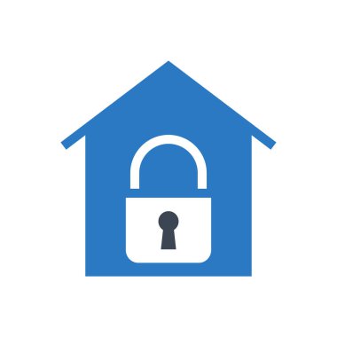 Karantinaya bağlı vektör simgesi