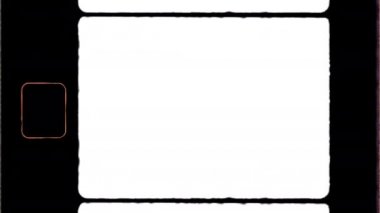 4K Otantik Süper 8 Film Çerçevesi Sprocket Hole ve Film Kenar Fişeği