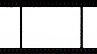 Retro Vintage Efektleri için Sprocket Deliği ile IMAX Otantik 4K Film Çerçevesi 