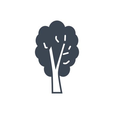 Ağaca bağlı vektör simgesi
