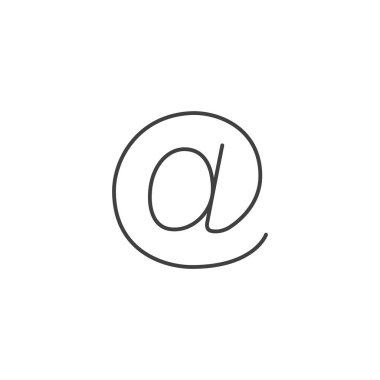 Arroba Düğme İşareti