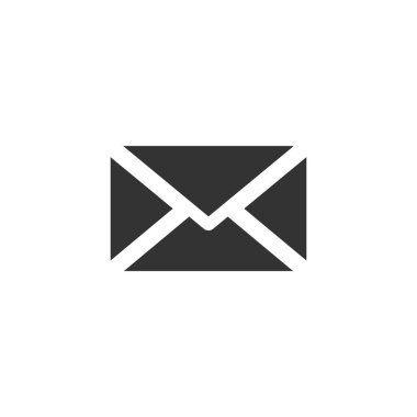 Zarfla ilgili vektör simgesi