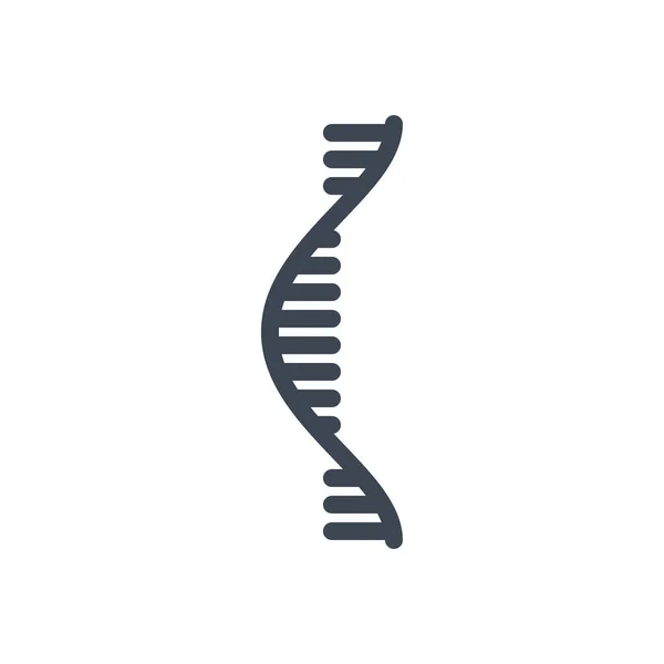 Rna Relaterad Vektorglyf Ikon Rna Tecken Isolerad Vit Bakgrund Redigerbar — Stock vektor