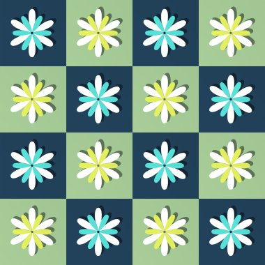 farklı renklerde papatyalar