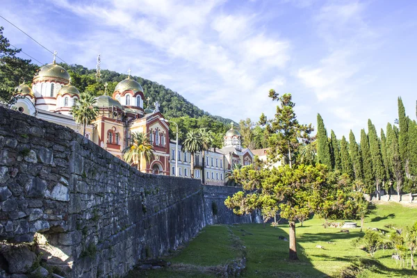 Neues Athos-Kloster — Stockfoto