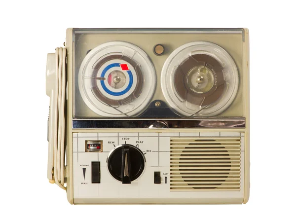 Mini Old Tape Recorder 04 — Stock Photo, Image