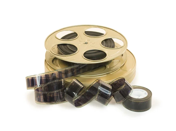 35mm film in reel en haar kan 10 — Stockfoto