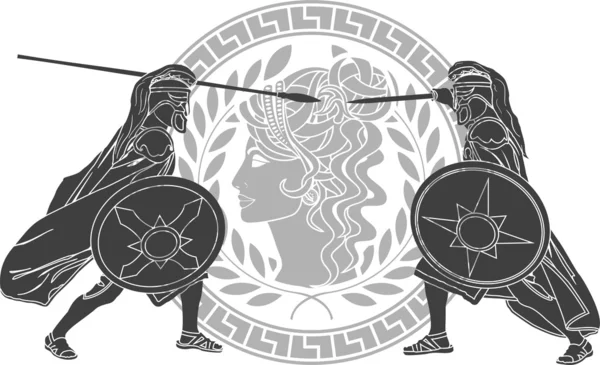 Guerra de Troya — Vector de stock