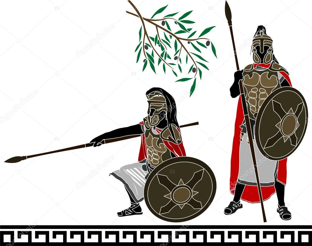 ancient hellenic warriors