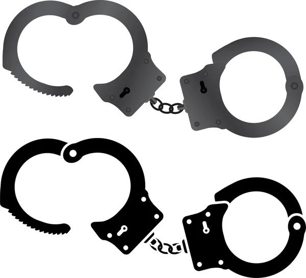 Handcuffs — Stock Vector