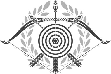 Glory of archery clipart