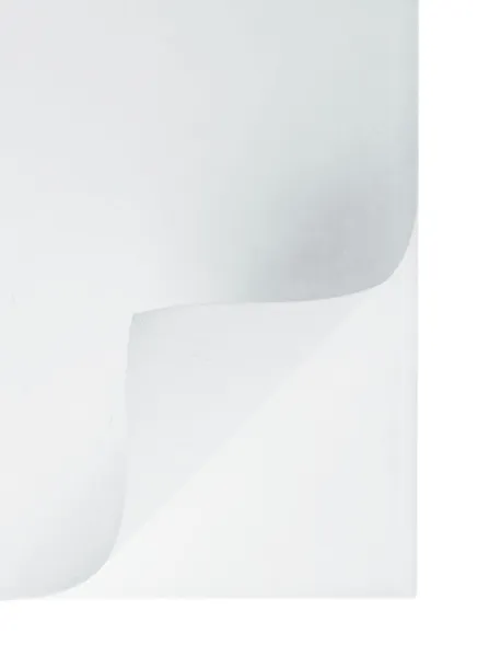 Papier z curl na białym tle — Zdjęcie stockowe