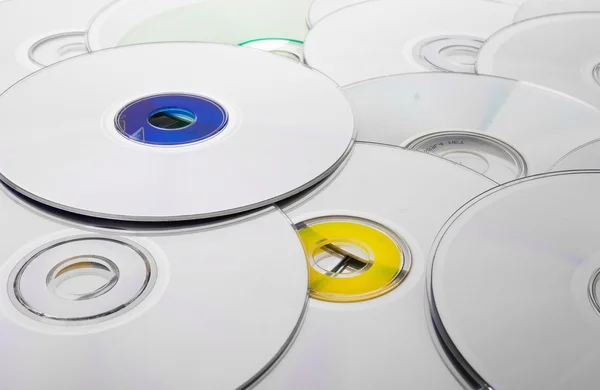 CDs DVDs — Stock Photo, Image