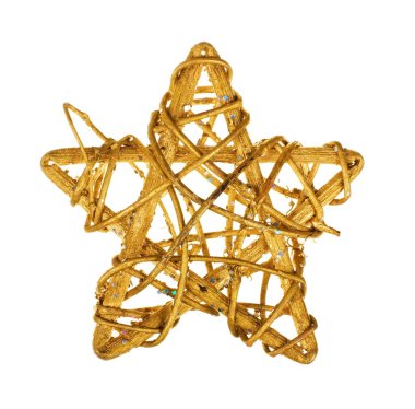 beyaz izole arka planda Festival süsleri