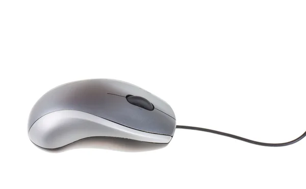 Комп'ютерна миша ізольована на білому тлі Стокове Зображення