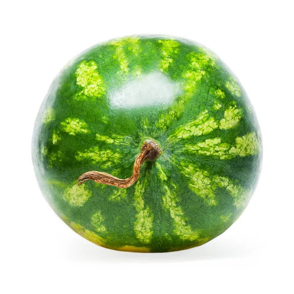 Vattenmelon isolerad på vit bakgrund — Stockfoto