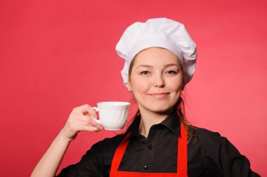 Güzellik genç aşçı