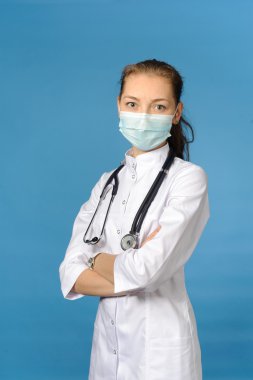 Dost canlısı kadın doktor.