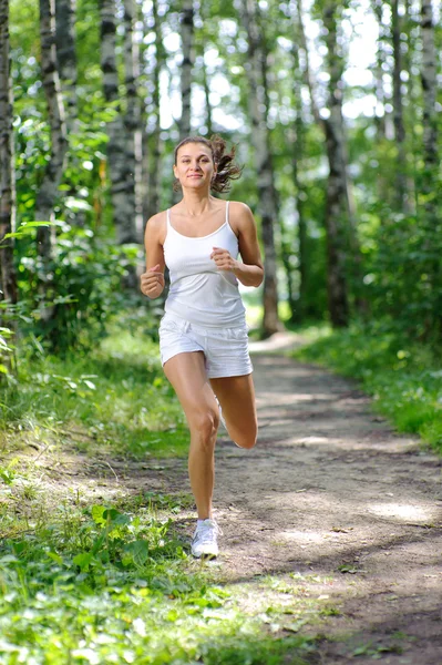 Young smiling jogger — Stock Photo, Image