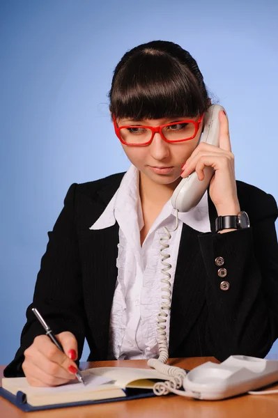 Pretty business woman — Stock Photo, Image