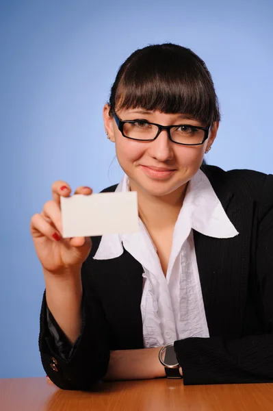 Pretty business woman — Stock Photo, Image