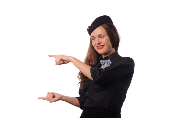 Stewardess — Stockfoto