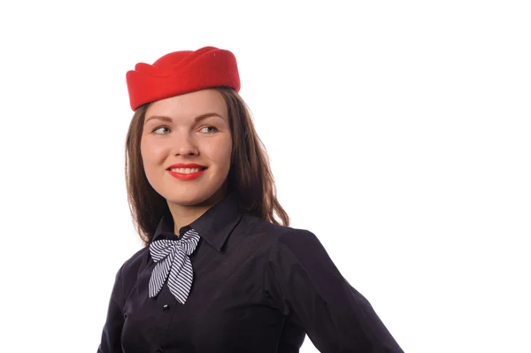 Stewardess — Stockfoto