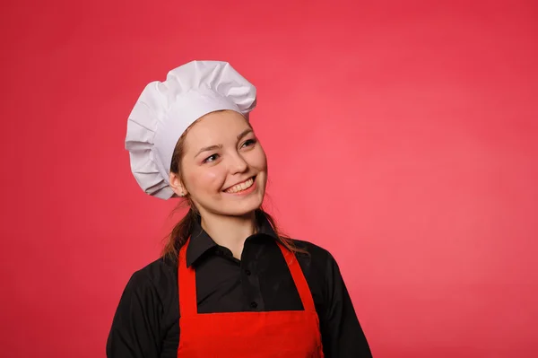 Beauty young cook — Stock Photo, Image