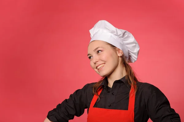 Joven belleza cocinero — Foto de Stock