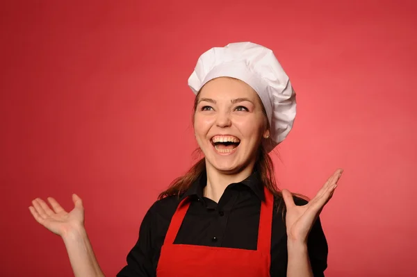 Joven belleza cocinero — Foto de Stock