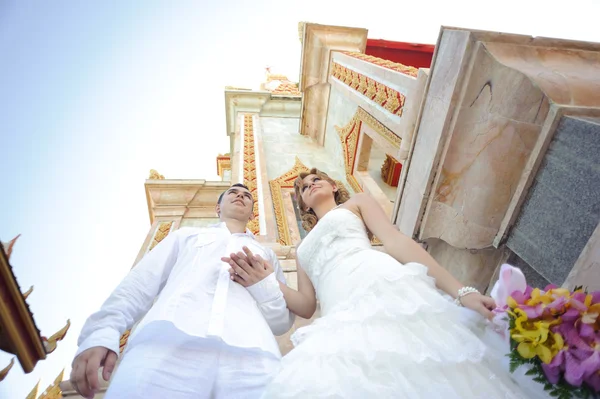 Matrimonio coppia — Foto Stock